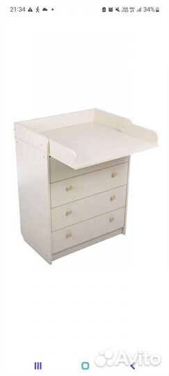 Пеленальный столик на комод