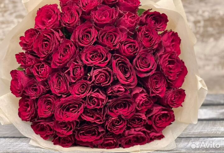 101 роза 31 51 роза Цветы