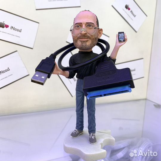 Переходник USB 2.0 to SATA 22 Pin