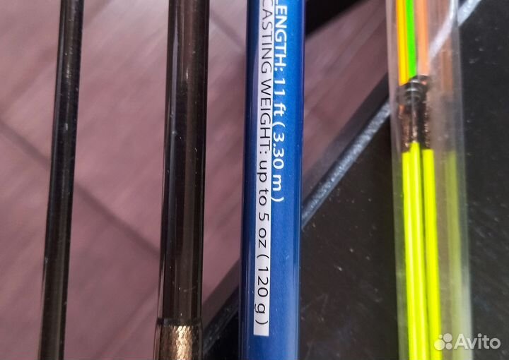 Фидерное удилище с катушкой