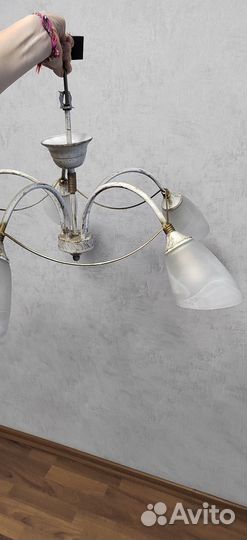 Люстра подвесная потолочная
