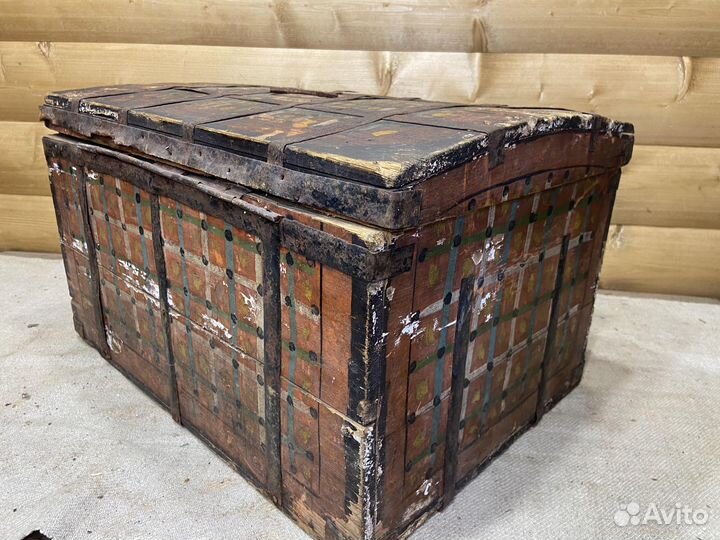 Сундук 10 С Крестиками Расписной