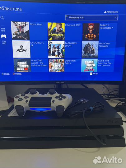 Playstation 4 PRO CFW (9.0 ) С 20 играми