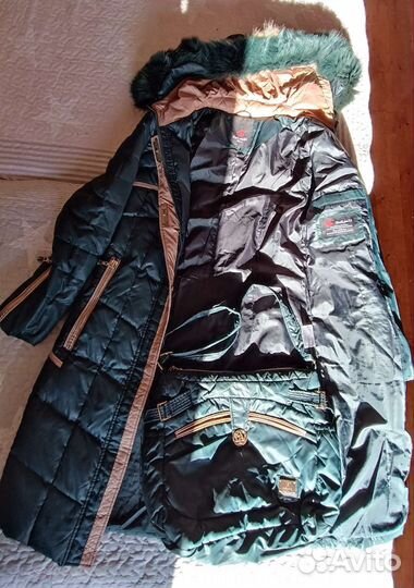 Пуховик женский длинный 42-44