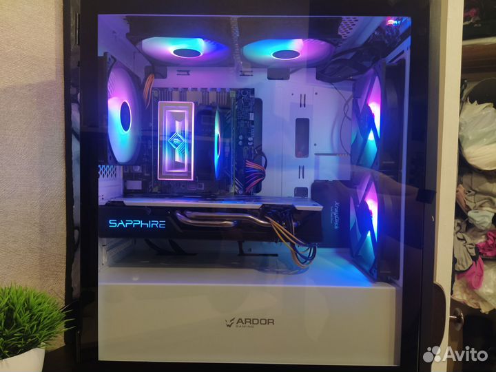 Игровой пк 8/16 ядер/озу 16/SSD 512/RX580 8GB