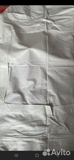 Пододьяльник белый СССР