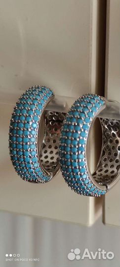 Серебряный комплект новые