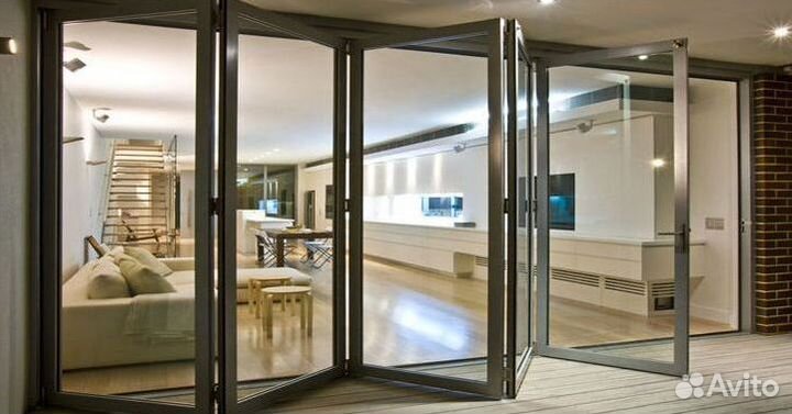 Раздвижные двери гармошка