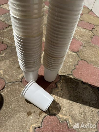 Пластиковые стаканы для сметаны