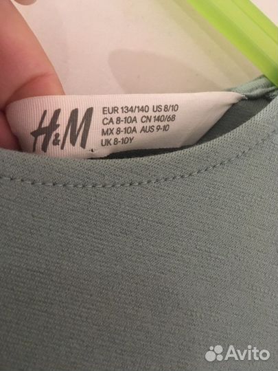 Платье h&m 134/140