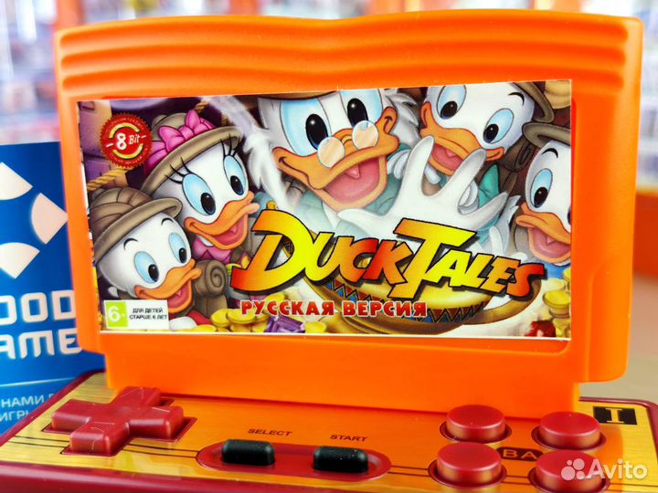 Денди 8-bit. Картридж Duck Tales. Новый