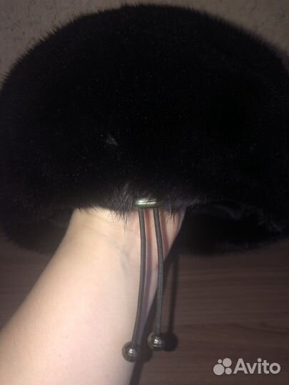 Берет женский норковый