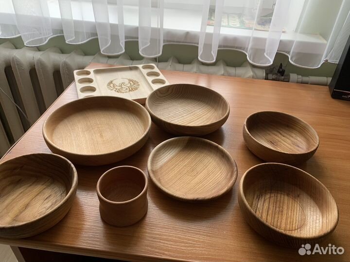 Деревянная посуда ручной работы