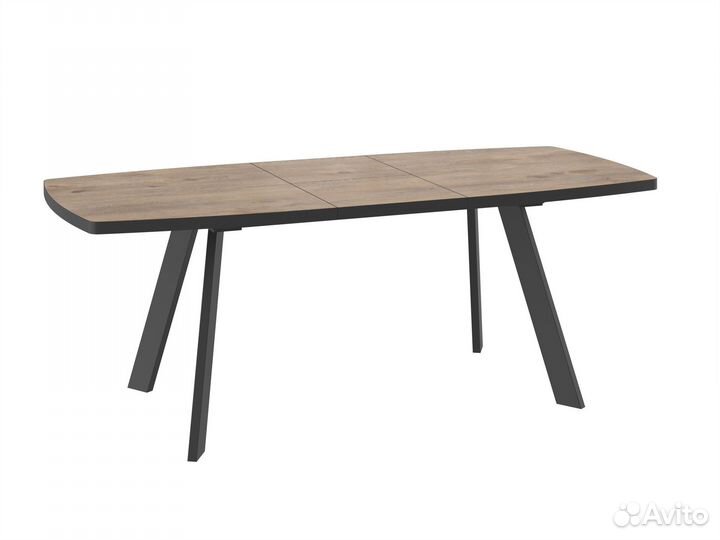 Стол прямоугольный stone М-160 160+45*90 черный