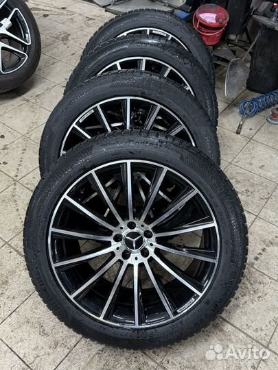 Колеса Mercedes r21 AMG с шинами 285/45