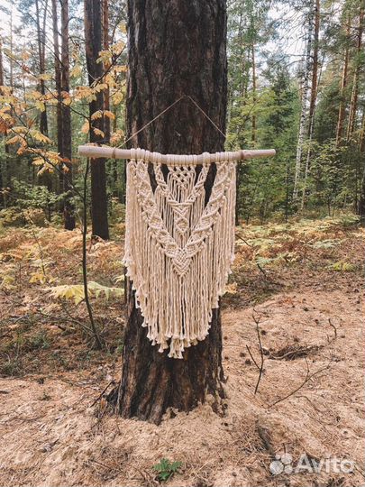 Макраме панно