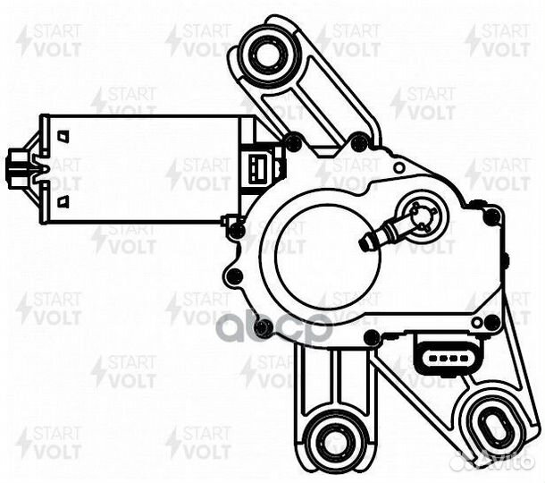 Моторедуктор стеклоочистителя VWB 1814 startvolt