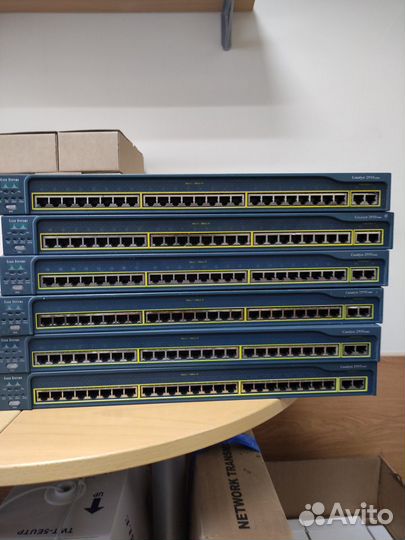 Коммутаторы Cisco 2950/2960/3560/3750 (список)