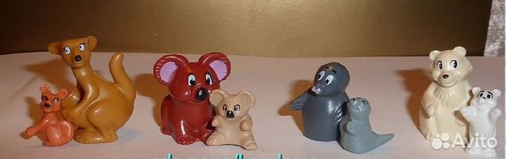 Киндер серии животные с детенышами, семейки ферма