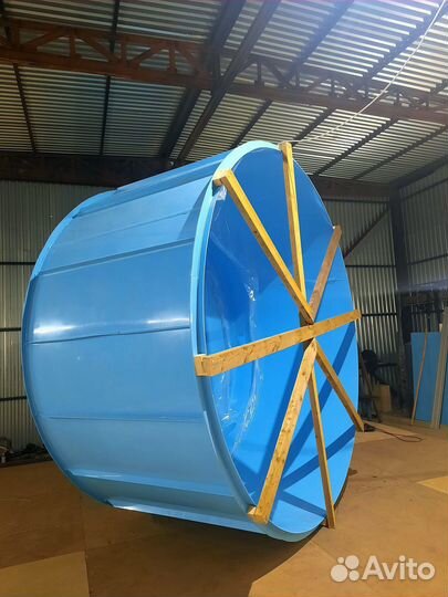 Полипропиленовый бассейн круглый