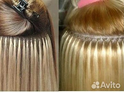 Наращивание волос.Натуральные и био волосы