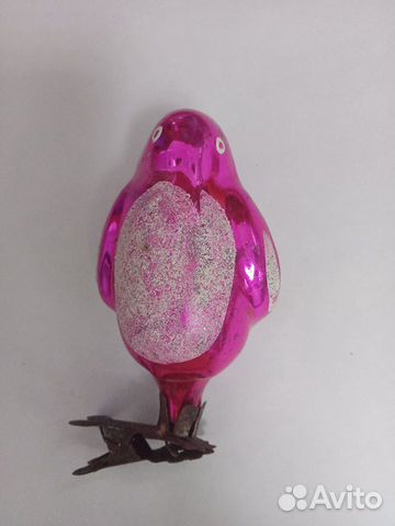 Елочная игрушка на прищепке 