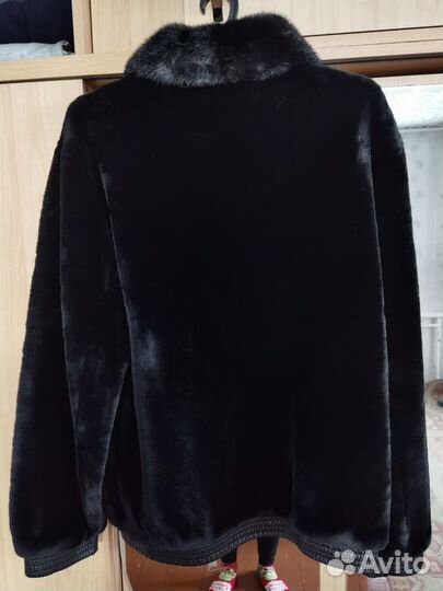 Шуба из мутона мужская