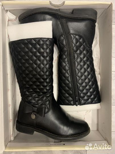 Сапоги демисезонные для девочки 30 р-р