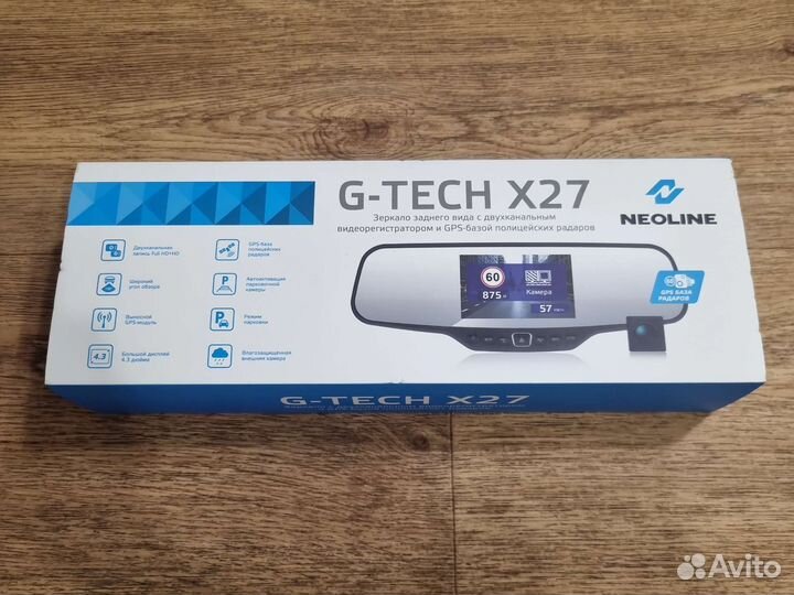 Видеорегистратор Neoline с камерой заднего вида