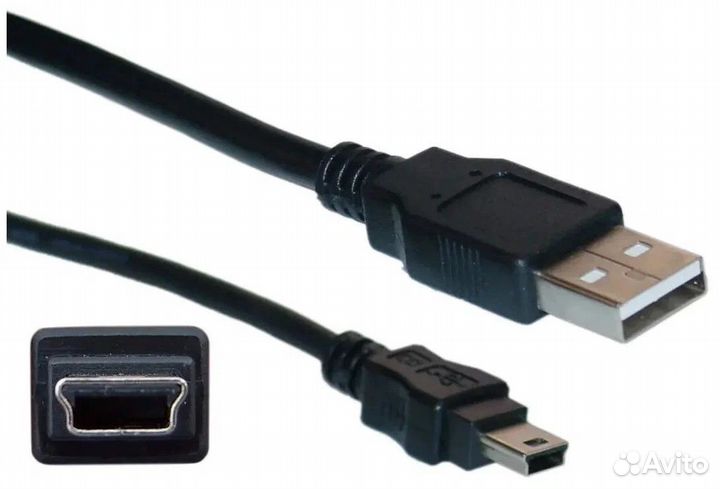 USB-mini - USB, кабель