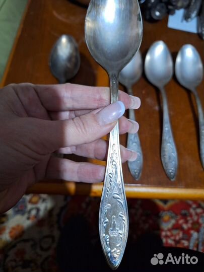 Мельхиоровые ложки СССР