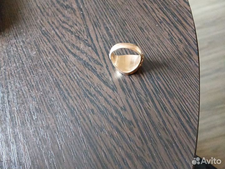 Золотое кольцо мужское