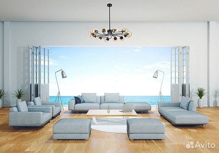 Люстра на штанге Arti Lampadari Teola Teola E 1.1