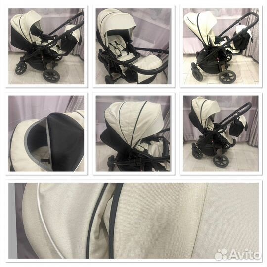 Коляска 2 в 1 Vikalex Cochinella