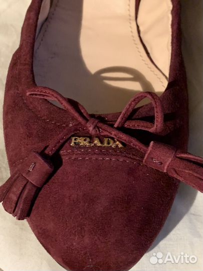 Балетки prada