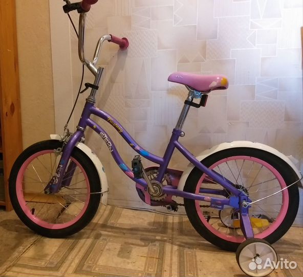 Детский велосипед Stern Fantasy 16 с доп. колесами