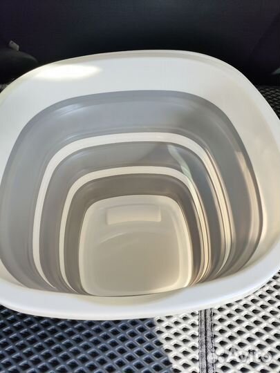 Ведро складное 10 литров квадратное