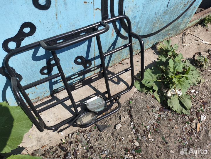 Багажник и зеркала на велосипед