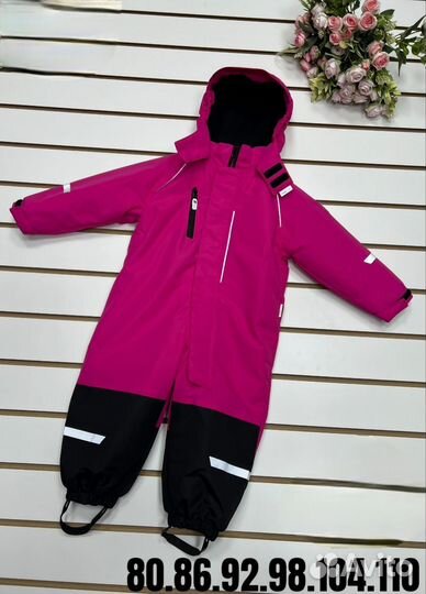 Комбинезон демисезонный для девочки 80-116