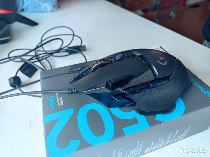 Мышь проводная logitech G502 hero