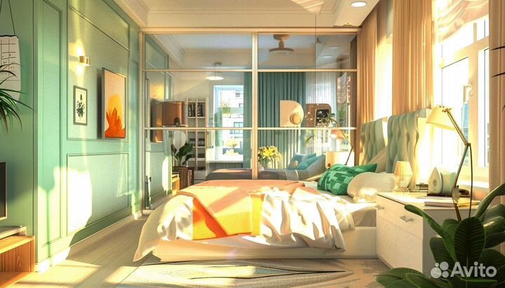 Стеклянные перегородки