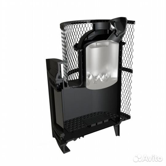 Печь Для Бани Атмосфера L+ ктт сетка нержавейка