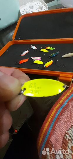 Набор блёсен микроколебалок