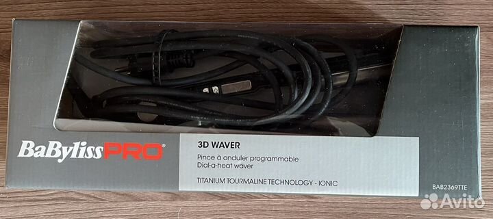 Плойка-волна BaByliss PRO ionic 3D waver