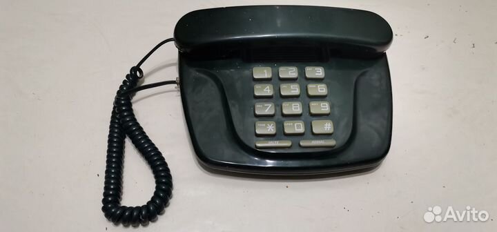 Дисковые кнопочные телефоны СССР стационарные