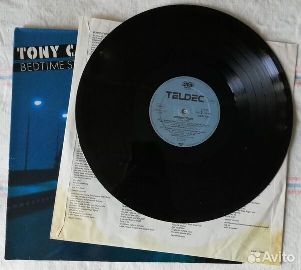 Tony Carey – Bedtime Story LP 1987 Germany