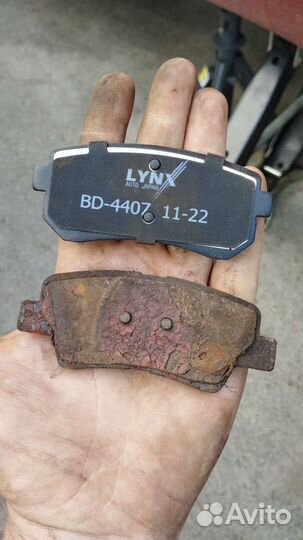 Тормозные колодки задние lynx BD-4407
