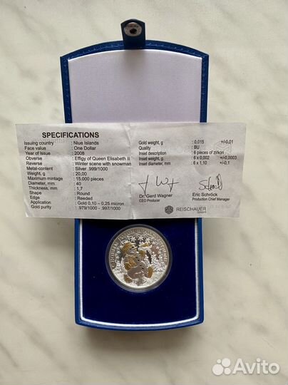 Серебряная монета Инвестиционная