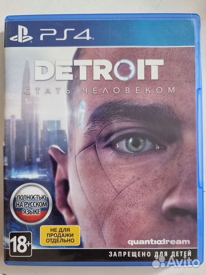 Detroit become human ps4 диск