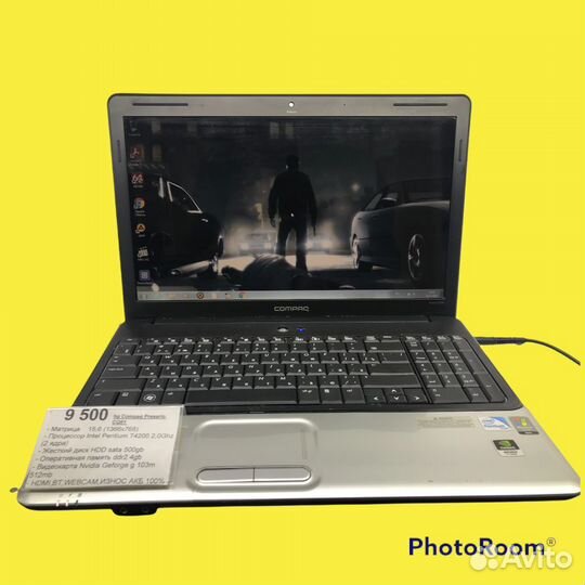 Ноутбук hp compaq presario cq61